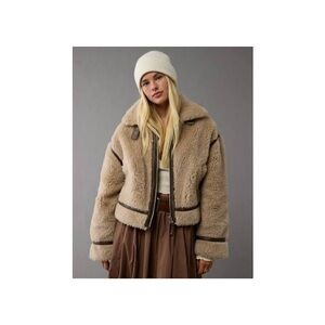 AE Teddy Biker Jacket 🧥